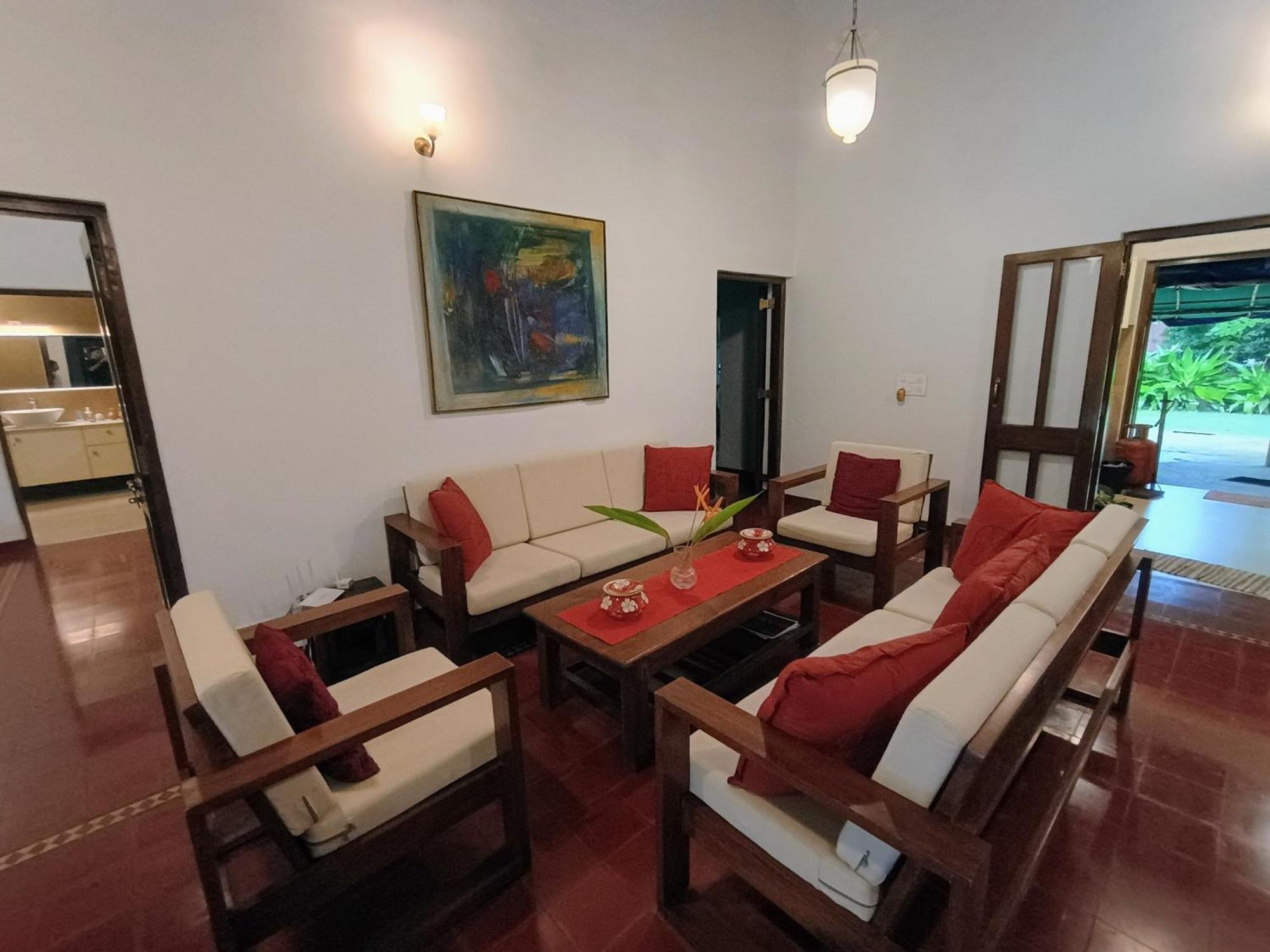 Banyan House - Luxurious 4 Bedroom Villa On One Acre, Near The Beach 纳加奥恩 外观 照片