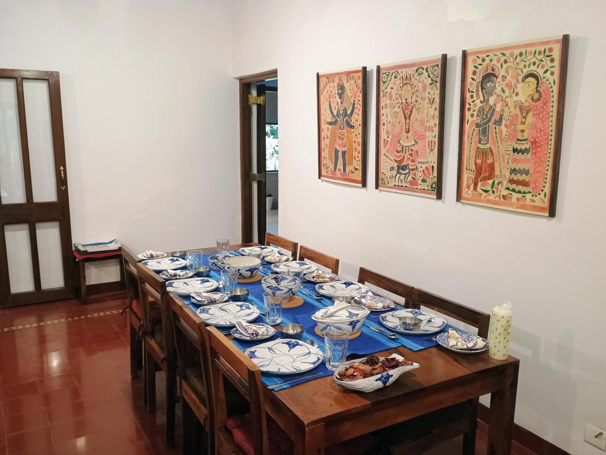 Banyan House - Luxurious 4 Bedroom Villa On One Acre, Near The Beach 纳加奥恩 外观 照片